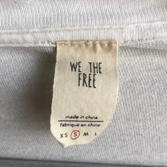 We the Free White Long Sleeve - Picture 2 of 3